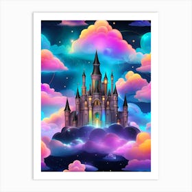 Castle In The Clouds 11 Art Print