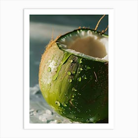 Coconut Water Art Print