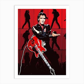 Elvis Presley 5 Art Print