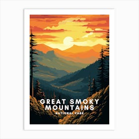 Great Smoky (North Carolina, Tennessee) Art Print