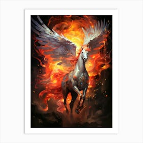 Fire Horse 1 Art Print