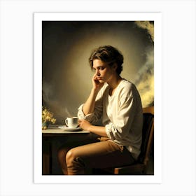 Creative Male Portrait 111 Art Print