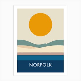 Norfolk Art Print