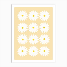 Daisy Yellow Art Print