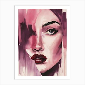 Portrait Of A Woman 11 Art Print