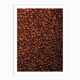 Coffee Beans - coffee vintage poster, coffee poster Art Print