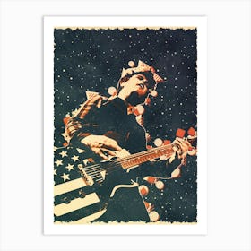 billie joe armstrong live concert 1 Art Print