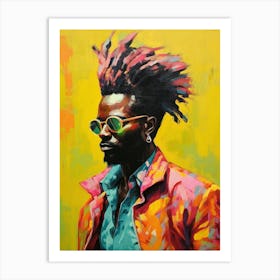 Afro Punk 2 Art Print