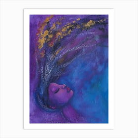 Dreaming Woman Art Print