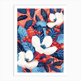 Floral Pattern 8 Art Print