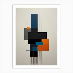 Modern Abstract Minimalistic Art 24 Art Print