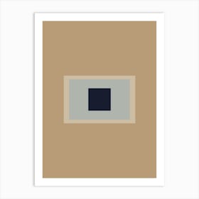 Squares.Wall prints Art Print