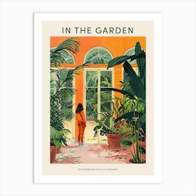 In The Garden Poster Schonbrunn Palace Gardens Austria 5 Art Print