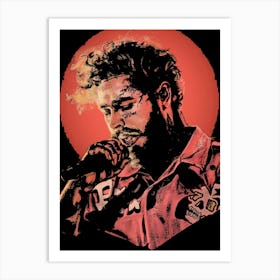 Post Malone 2 Art Print