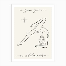 Yoga Wellness Art Print