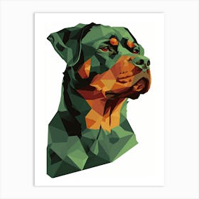 Rottweiler Art Print