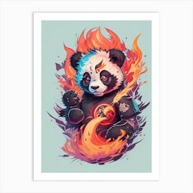 Kung Fu Panda Art Print