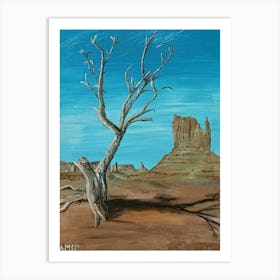 The Lone Tree Art Print