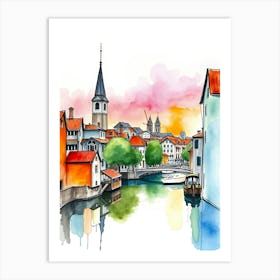 Quaint Corner Art Print