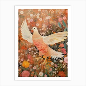 Grouse 4 Detailed Bird Painting Art Print
