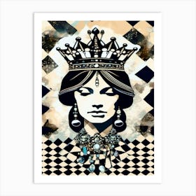 Queens Crown Art Print