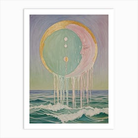 The Moon's Tears Art Print