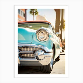 California Dreaming - Nostalgic Classic Car Art Print