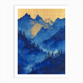 Chinese Mountains 39 Art Print