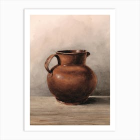 Vintage Kitchen Jug Art Print