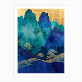 Asian Landscape Canvas Print 7 Art Print