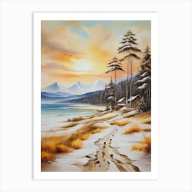 Winter Landscape 40 Art Print