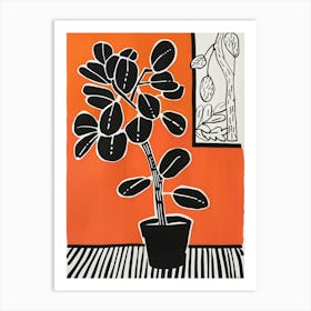 Plant In A Pot 82 Art Print