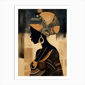 African Woman 24 Art Print