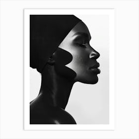 Portrait Of African Woman 85 Art Print