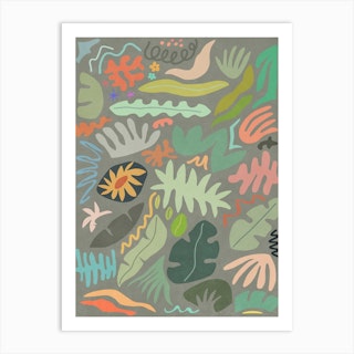 Botanical Color 2 Art Print