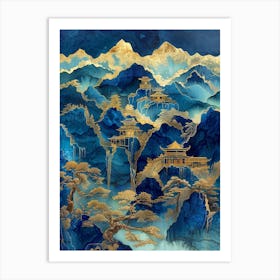 Chinese Painting 6 Art Print