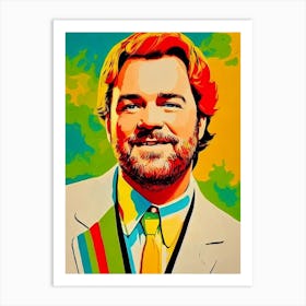 Lee Brice Colourful Pop Art Art Print