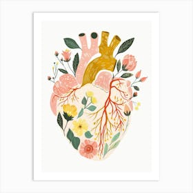 Heart Illustration Art Print