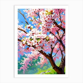 Cherry Blossom Tree 7 Art Print