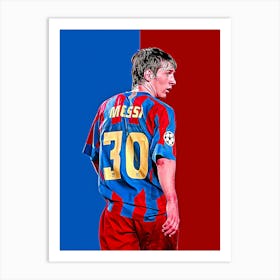 Messi 30  Art Print