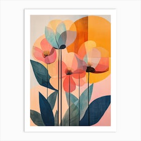 Flowers In The Sun 1 Art Print