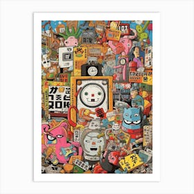 Asian Art Art Print