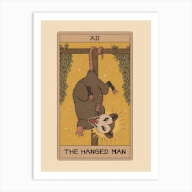 The Hanged Man Possum Tarot Art Print