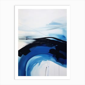 'Blue Wave' Art Print