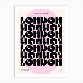 City Location London Art Print