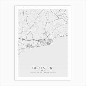 Folkstone, United Kingdom Art Print