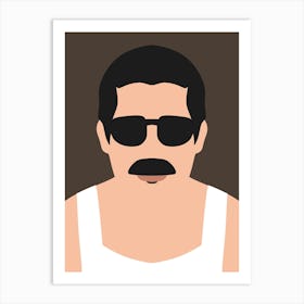 Freddie Mercury Art Print