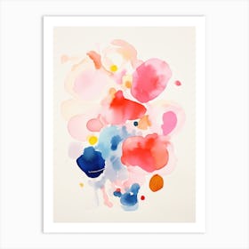 Abstract Watercolor Painting 18 Art Print