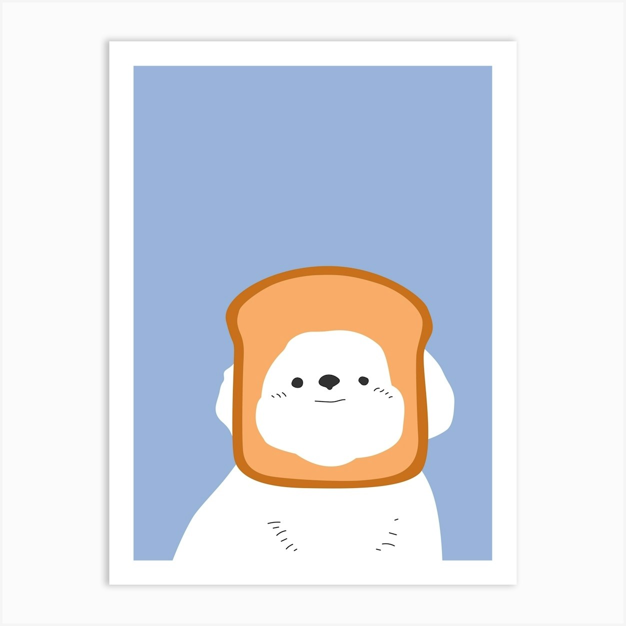Toast Dog Poster Póster