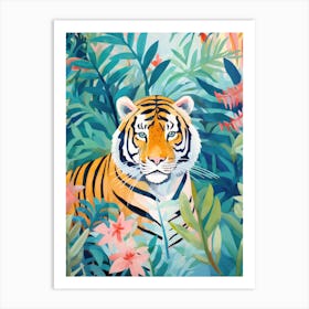 Tiger In The Jungle 16 Art Print